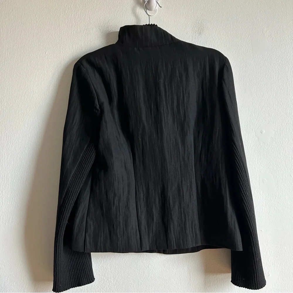 Annette Gortz Sz S Black Lagenlook Minimalist Jacket - Picture 7 of 12